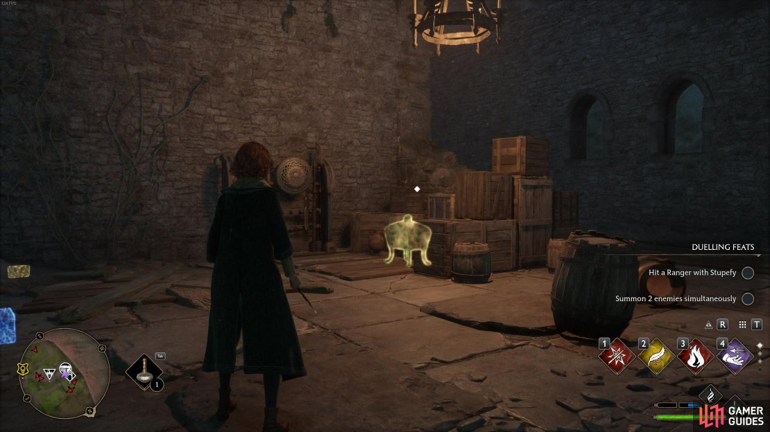 The second Collection Chest at the Bandit Camp Castle can be found in the highest room on the western side.