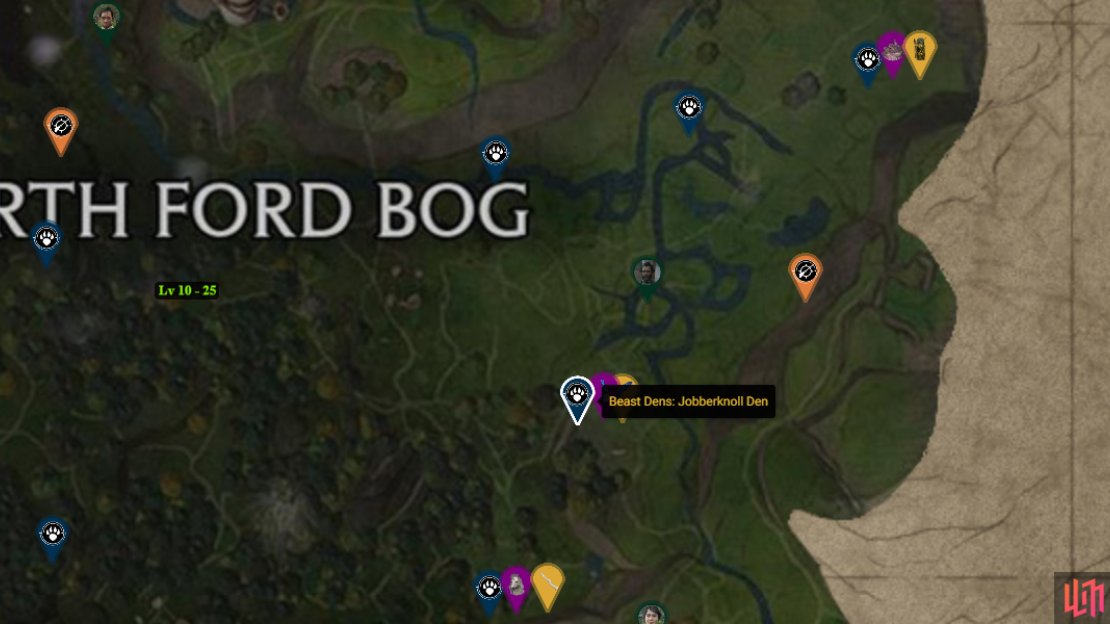 The Jobberknoll den location on our Hogwarts Legacy Map.