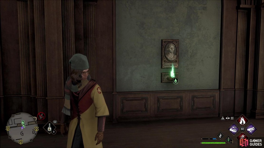 Library Floo Flame.