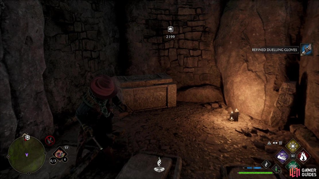 Refined Duelling Gloves can be found in this Treasure Vault.
