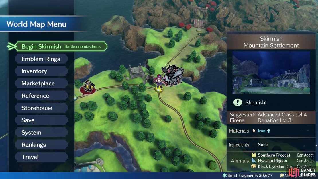 How to Grind in Fire Emblem Engage: Skirmish Battles - Gameplay