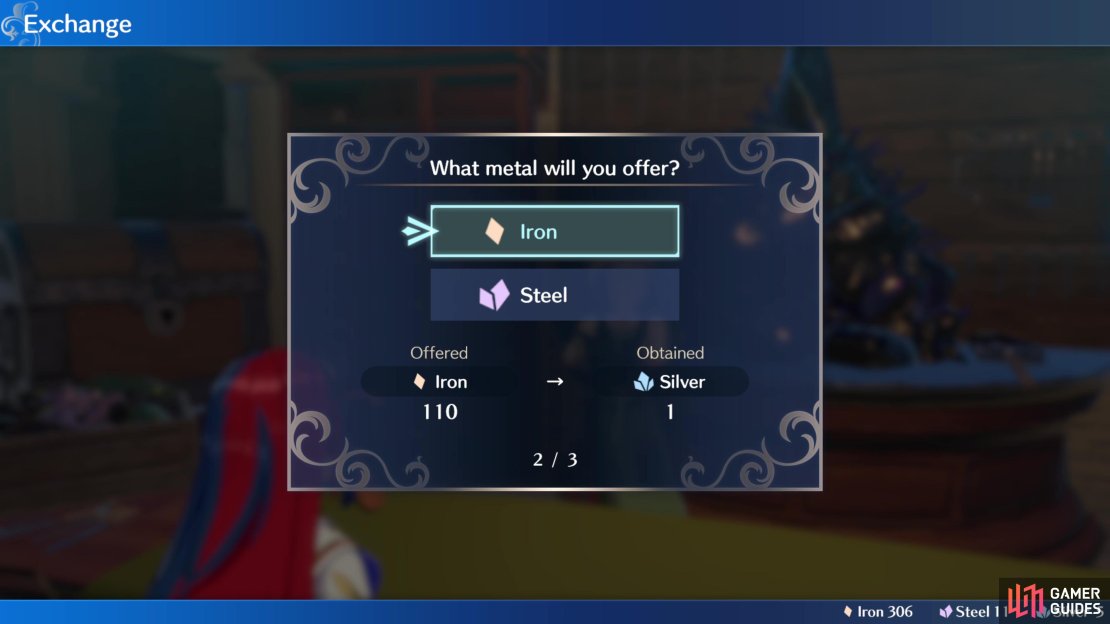 The Smithy will allow you to exchange one type of metal for another, just be wary - there is some loss involved in this process.
