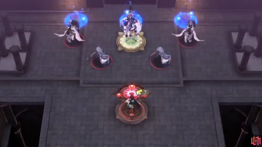 An armed Magic Turret in Chapter 10 of !Fire Emblem Engage.