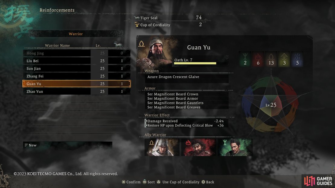 You can use t Cup of Cordiality to increase up your companions oath level.