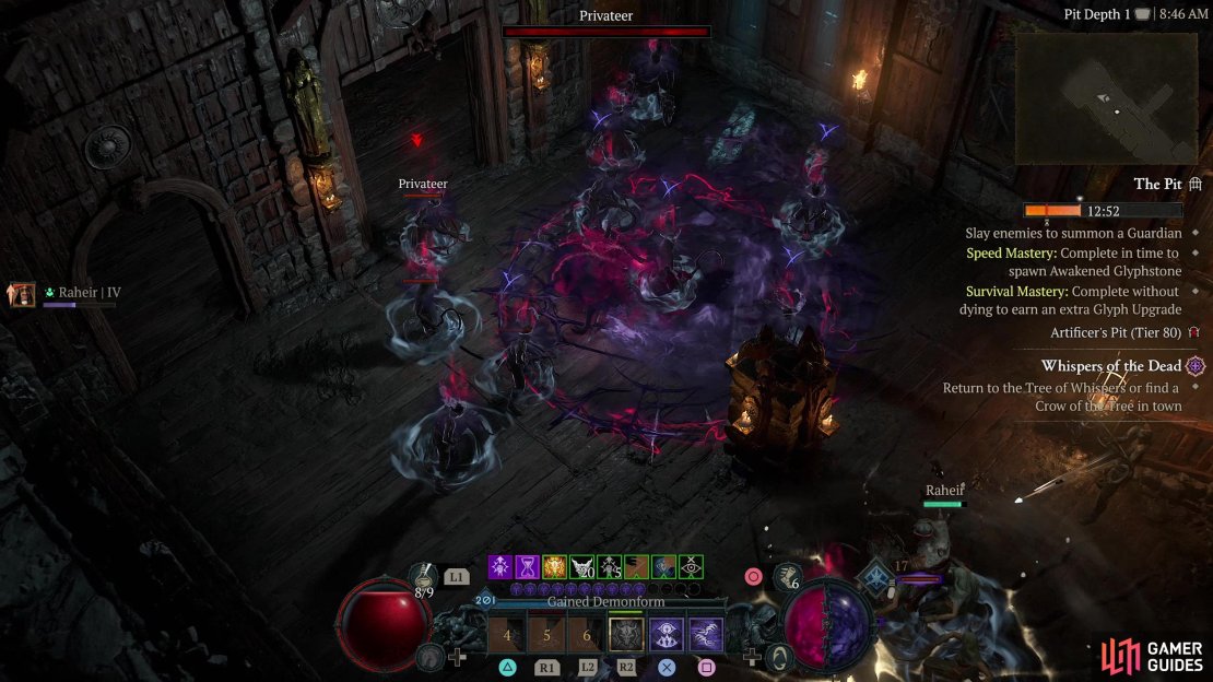 Sigil of Subversion will Hex and Slow enemies in its area, and if you kill enough enemies within it, you’ll create Shadow Trails, allowing you to travel without draining your Shadowform.
