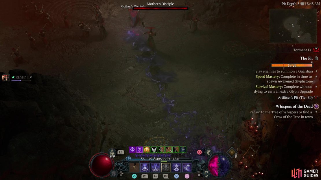 Nether Step teleports you and your summons, allowing you to reposition both and grants you Movement Speed and Damage Reduction. Oh, and it gives you Shadowform. Use it often!