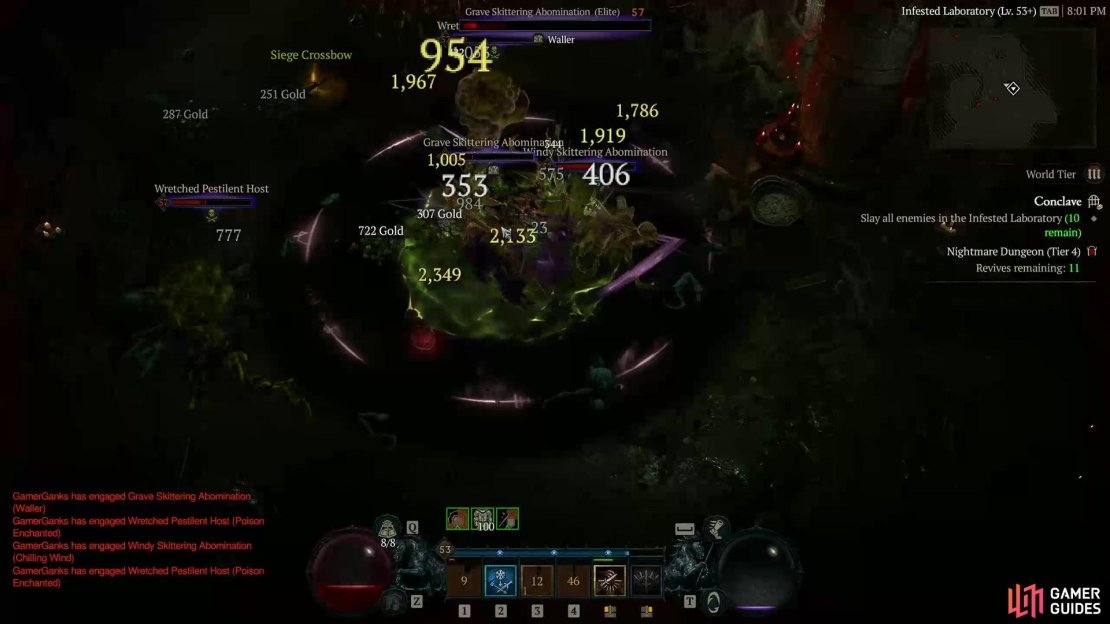 Plant traps, get resets, and nuke packs using imbuements. Simple build; highly effective for end game and leveling.