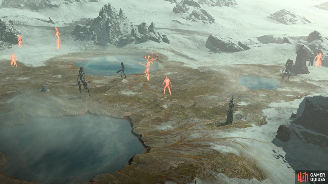 There are plenty of demons to slay in the Fractured Peaks.
