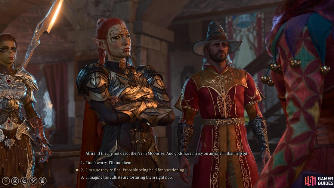 Alfira the bard needs your help to rescue some of the Tieflings imprisoned at Moonrise Towers!