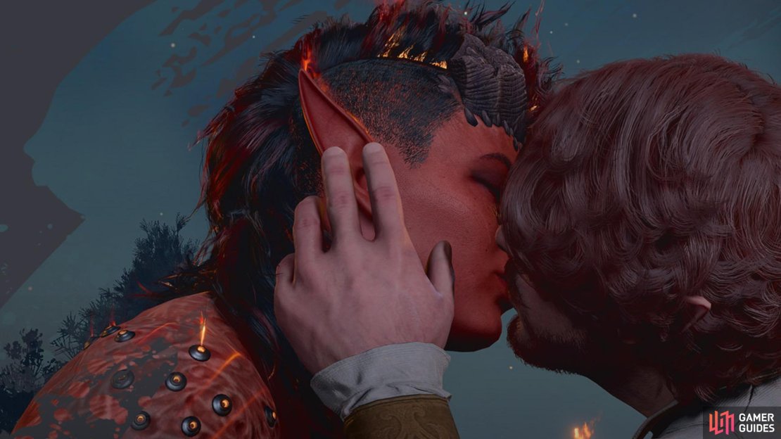 A guide on how to romance Karlach in Baldur’s Gate 3. Image via Larian