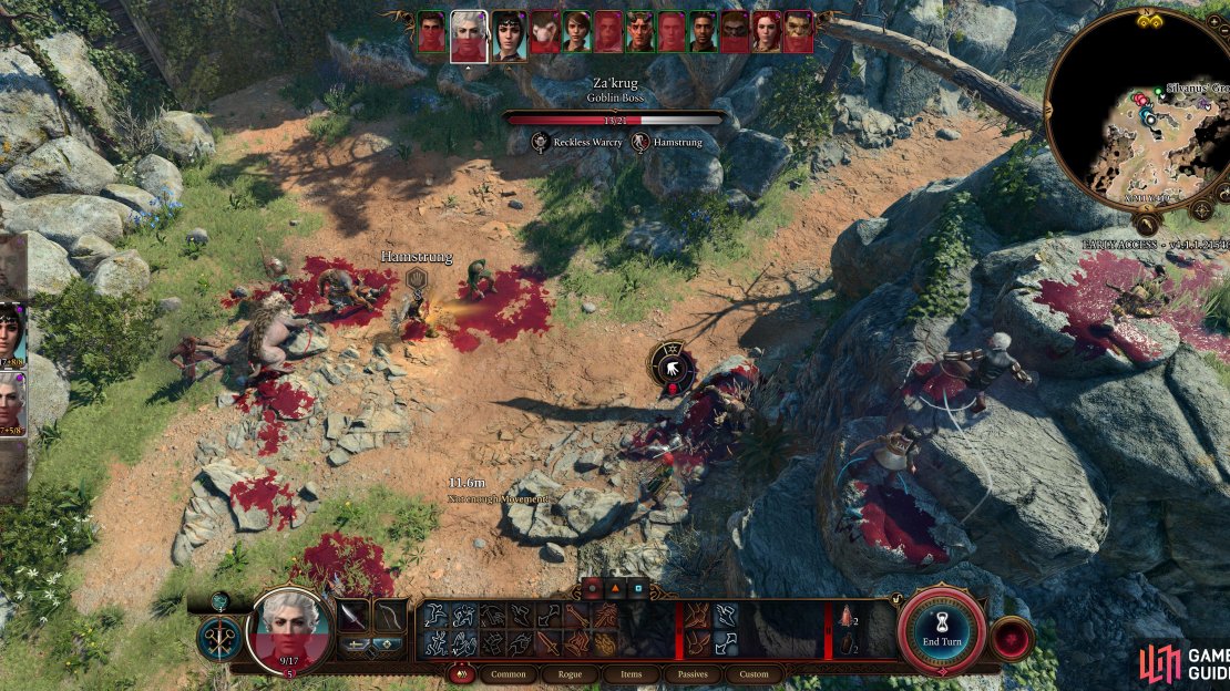 Weapon Actions typically require an Action to use and a Short Rest to recover, and often trade damage for AoE or debilitating effects.