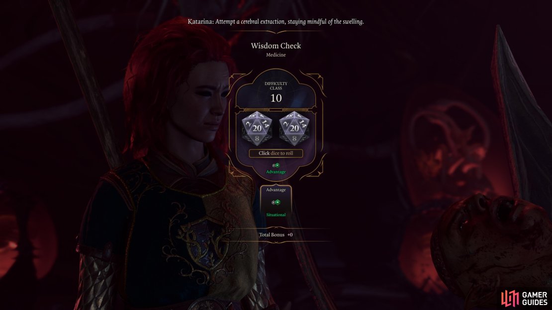 When you have Advantage or Disadvantage, you roll two d20 and keep the higher of the two rolls (Advantage) or the lower (Disadvantage).