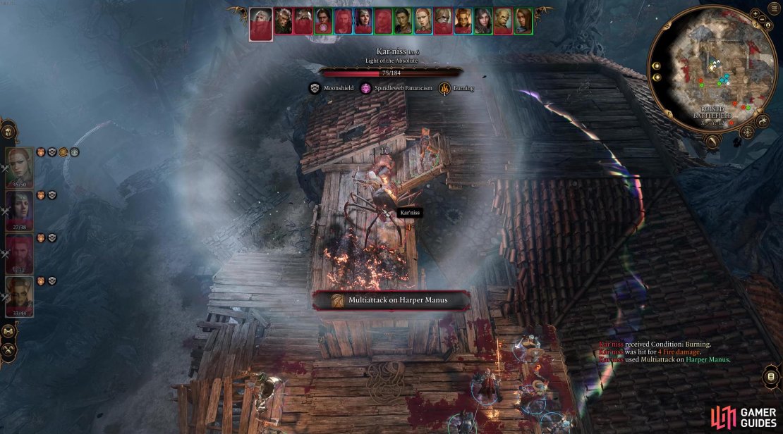 Kar&rsquo;niss can use multi-attacks against wounded targets. 