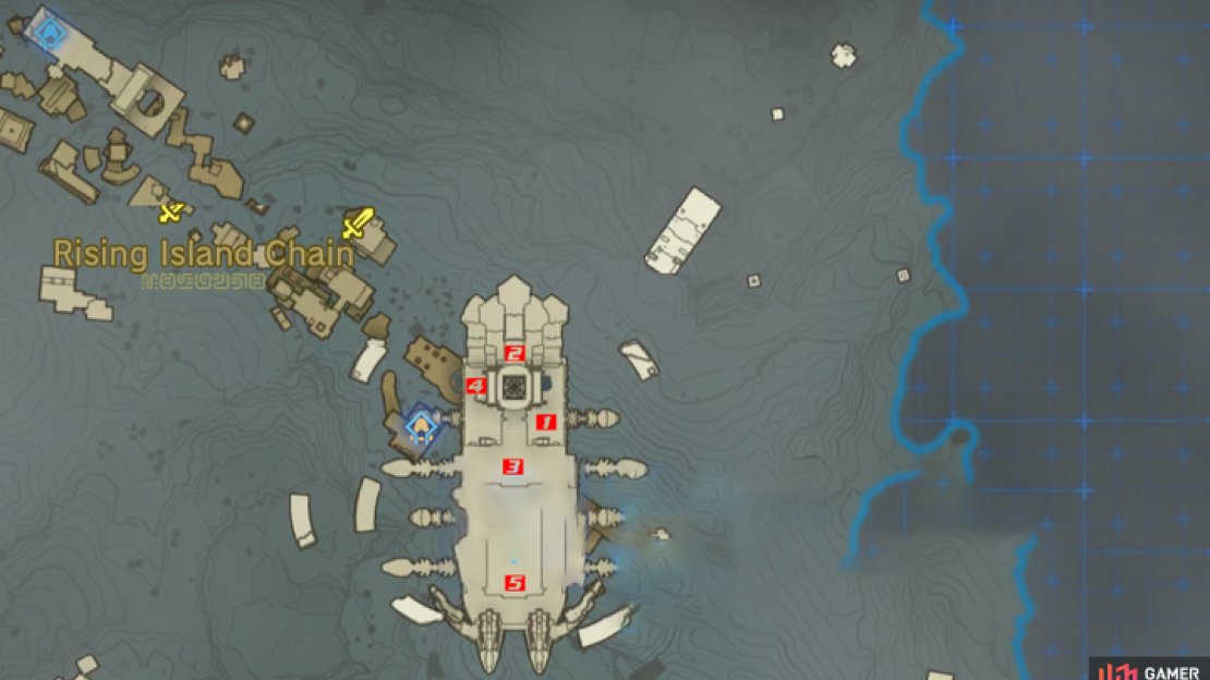 All lock location in the Wind Temple.