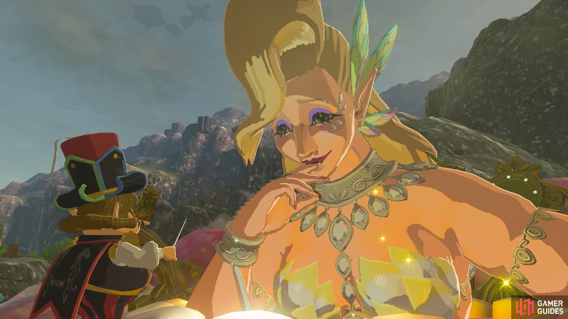 Cortera the Great Fairy in The Legend of Zelda: Tears of The Kingdom.