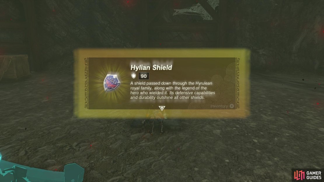 The Hylian Shield is the strongest Shield in The Legend of Zelda: Tears of The Kingdom.