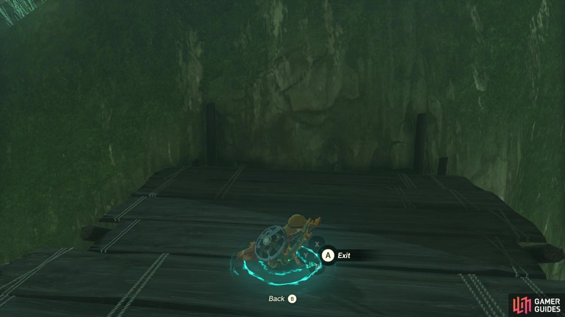 Using !Ascend on the scaffolding by the east entrance is the easier way to get to the shrine