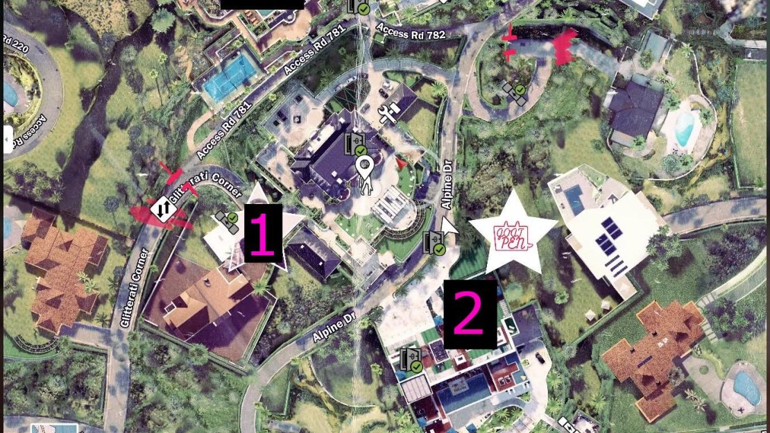 Here is a quick reference map to show you where you need to go in the My Mailman Was A Zombie Dead Island 2 quest.