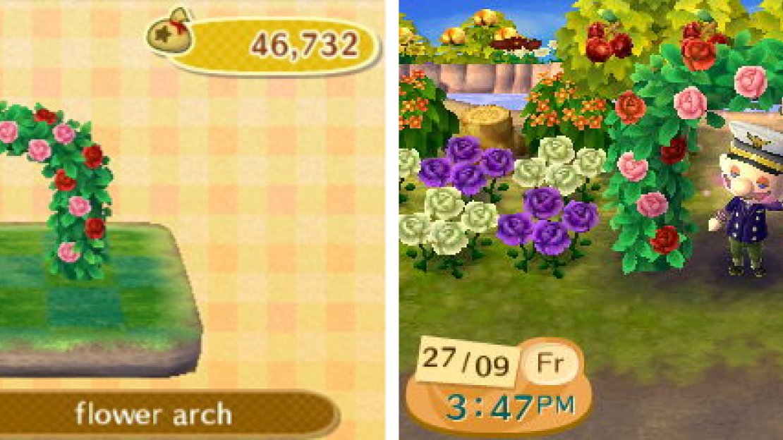 Flower arches serve no purpose besides looking nice.