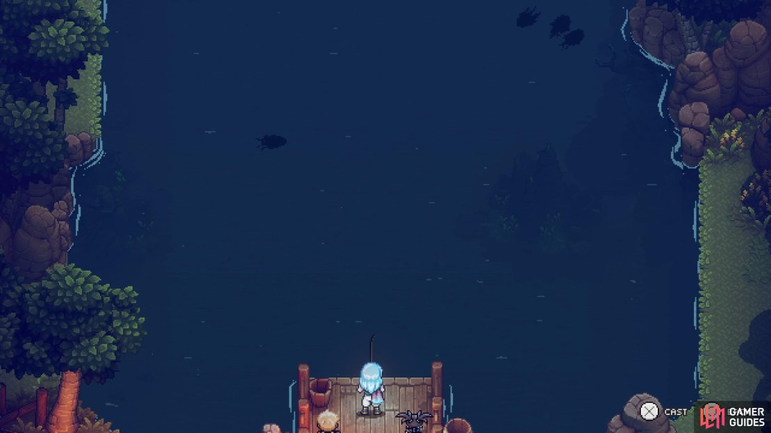 Fishing is one of the minigames you will encounter in the game.