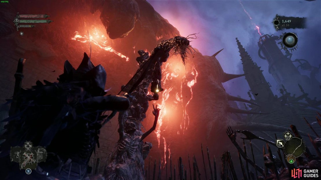 One Blackfeather Ranger tip in Lords of the Fallen is to freeaim your bow to knock loot from high places or to land critical attacks against unsuspecting victims’ heads or weak points.