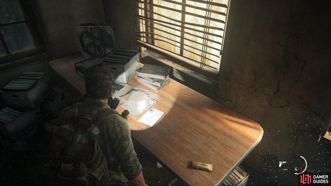 Collect the Note to Brother from inside the side room 