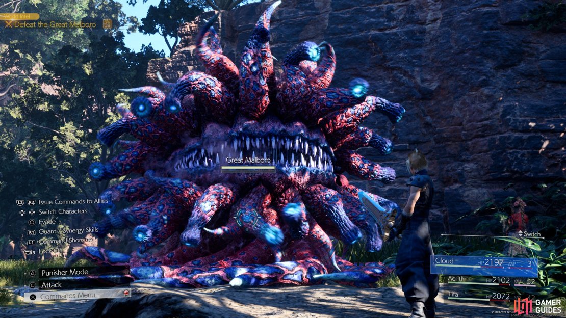 The Great Malboro appears in the Gongaga region.
