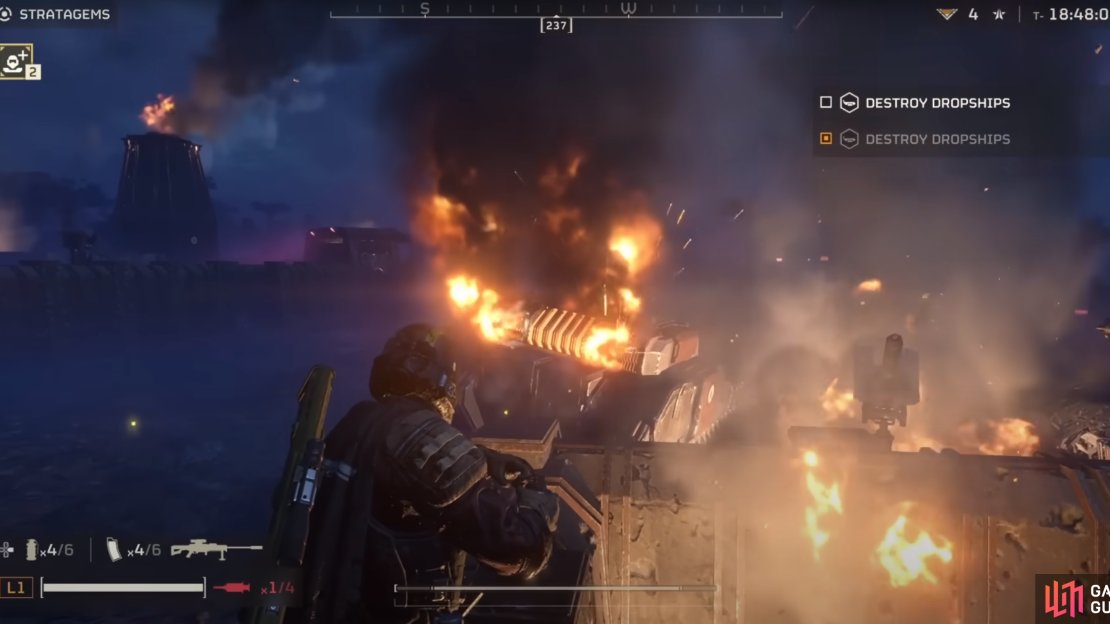 Tanks are one of the toughest Automaton enemies in the game.