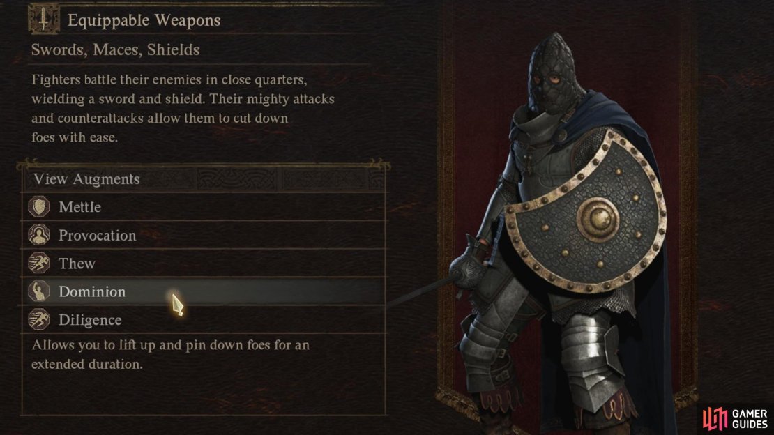 Here is a list of Fighter Augments and what to expect from them in Dragon’s Dogma 2.