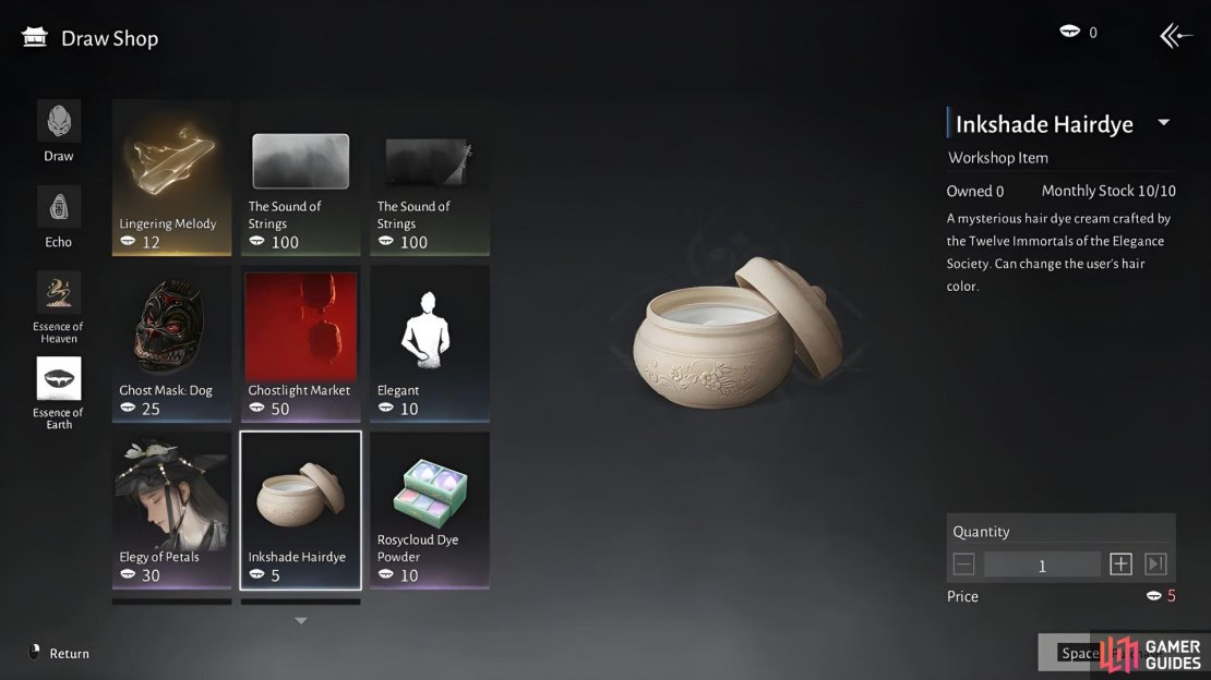 Here’s how to change hair color in Where Winds Meet. Image via Gamer Guides / NetEase.