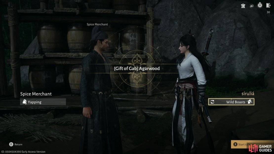 Here’s how to win the Gift of Gab event in Where Winds Meet. Image via Gamer Guides / NetEase.