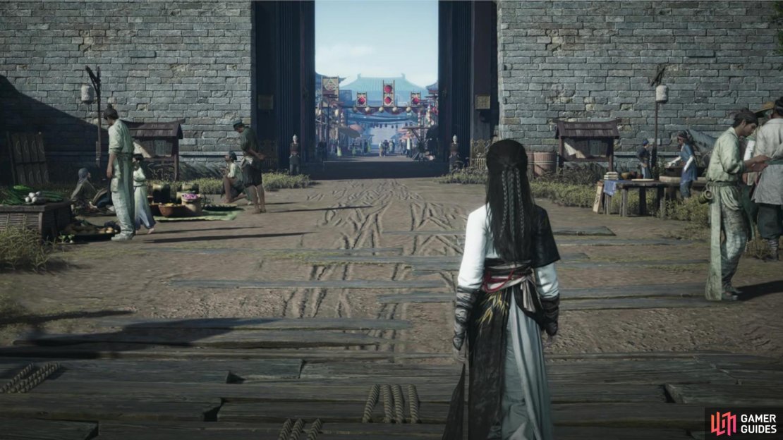 Here&rsquo;s how to reach and unlock the Kaifeng region in Where Winds Meet. Image via Gamer Guides / NetEase.