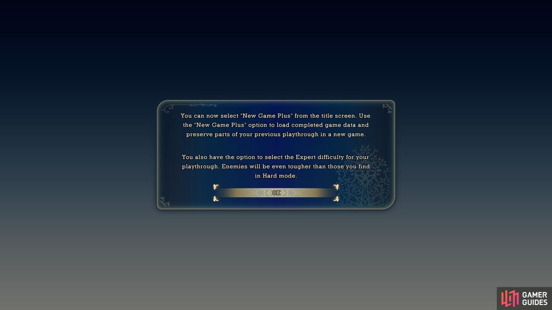 You&rsquo;ll gain access to New Game Plus after finishing the main story.