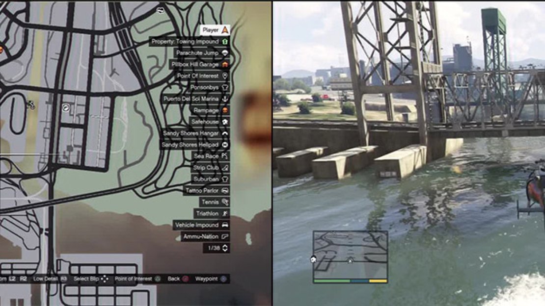 And this is the next horribly low bridge.