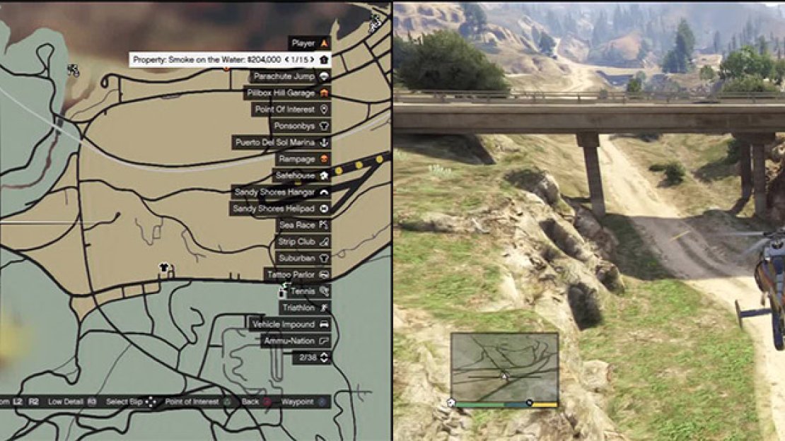 This is a pretty small bridge.