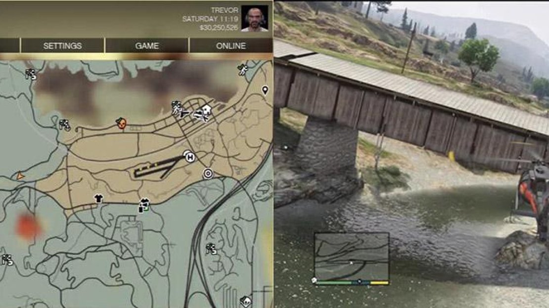 The bridge is very low to the water so be very careful.