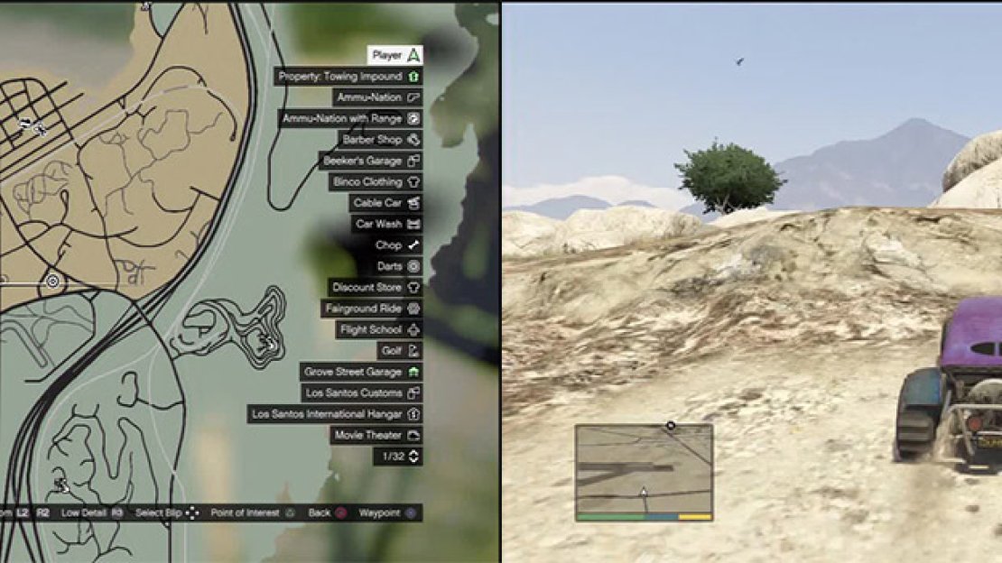 Get a speedy Dune Buggy for this jump. A dirt bike works too.