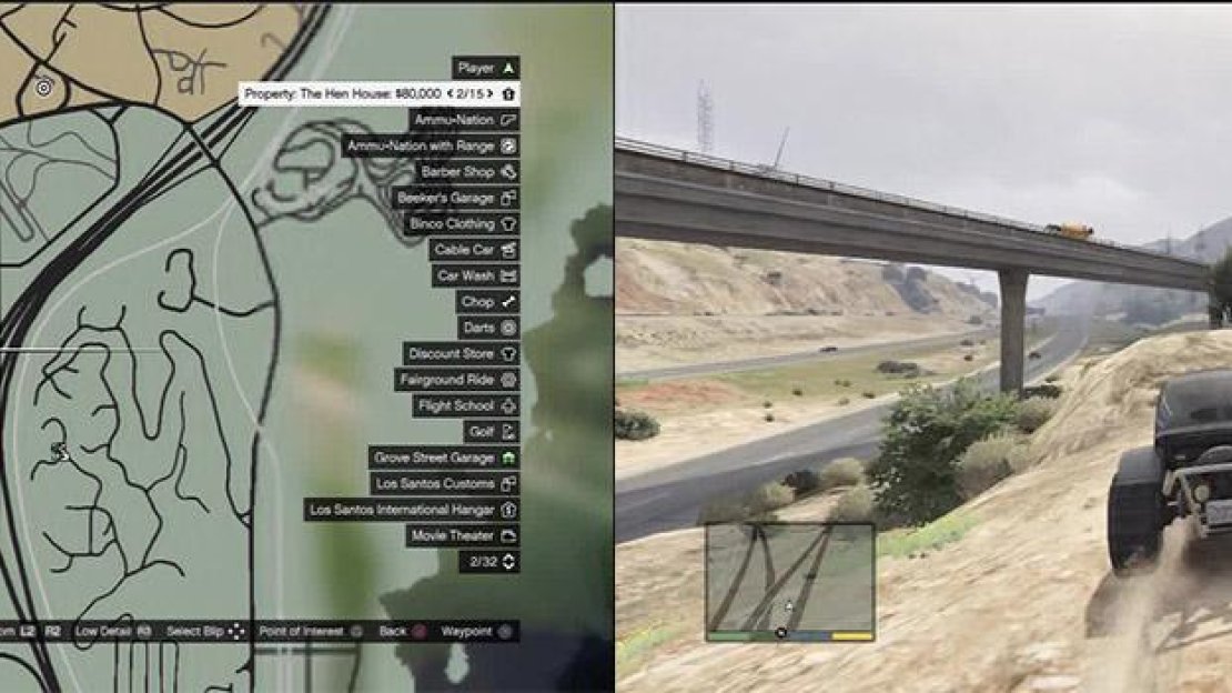 Get a decent run up to land underneath the overpass.