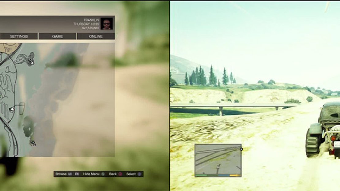 Watch out for the turbine near the jump. Stay to the left of it.