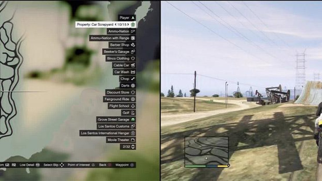 You will need quite a bit of speed for this jump so a souped up Dune Buggy helps or a fast bike.