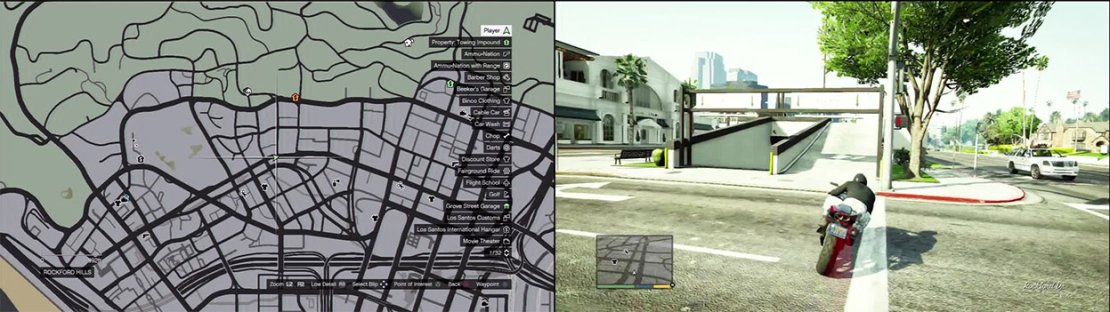 Use Franklin’s special and favour the right side of this ramp.