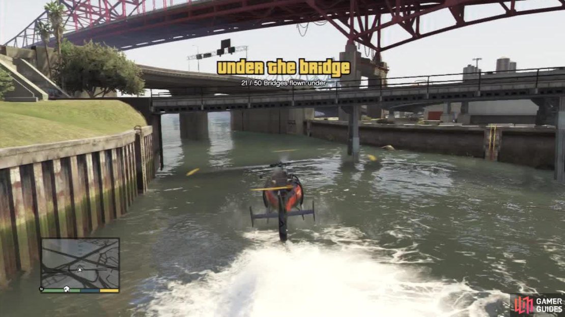 You will begin a series of 4 challenges starting with this one. All 4 are very close together as you come out of the canal.