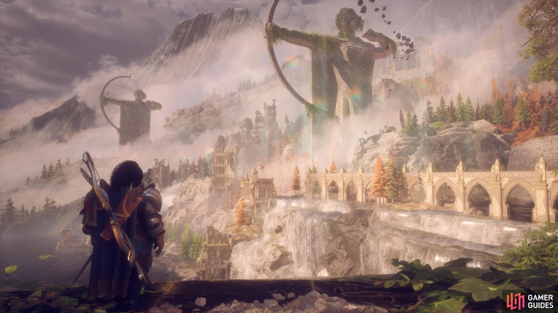 Arlathan Forest will be one of the first open areas you’ll gain access too.