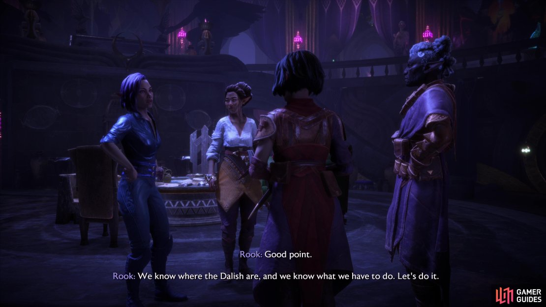Complete the quest “Unwanted Guests” to discover the Venatori presence in Arlathan Forest, then confer with your allies during “Grim Bonds”, which ultimately leads to this quest.