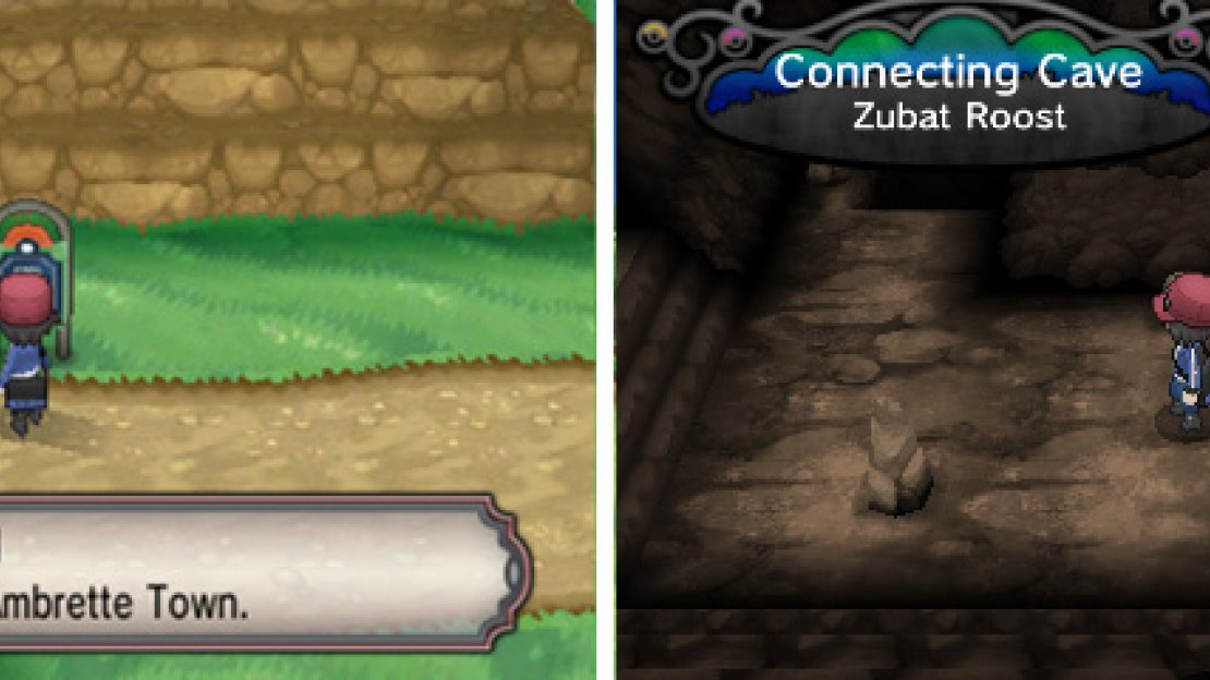 There are Zubats here, but fortunately they’re not as common as in previous games.