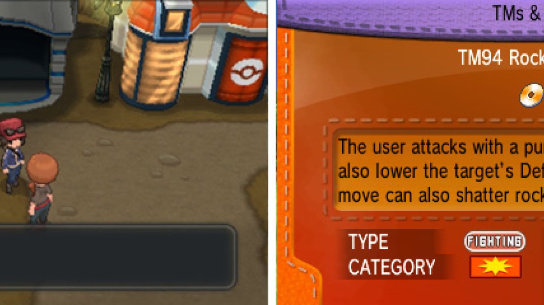 Rock Smash lets you break small rocks on the beach or in caves.