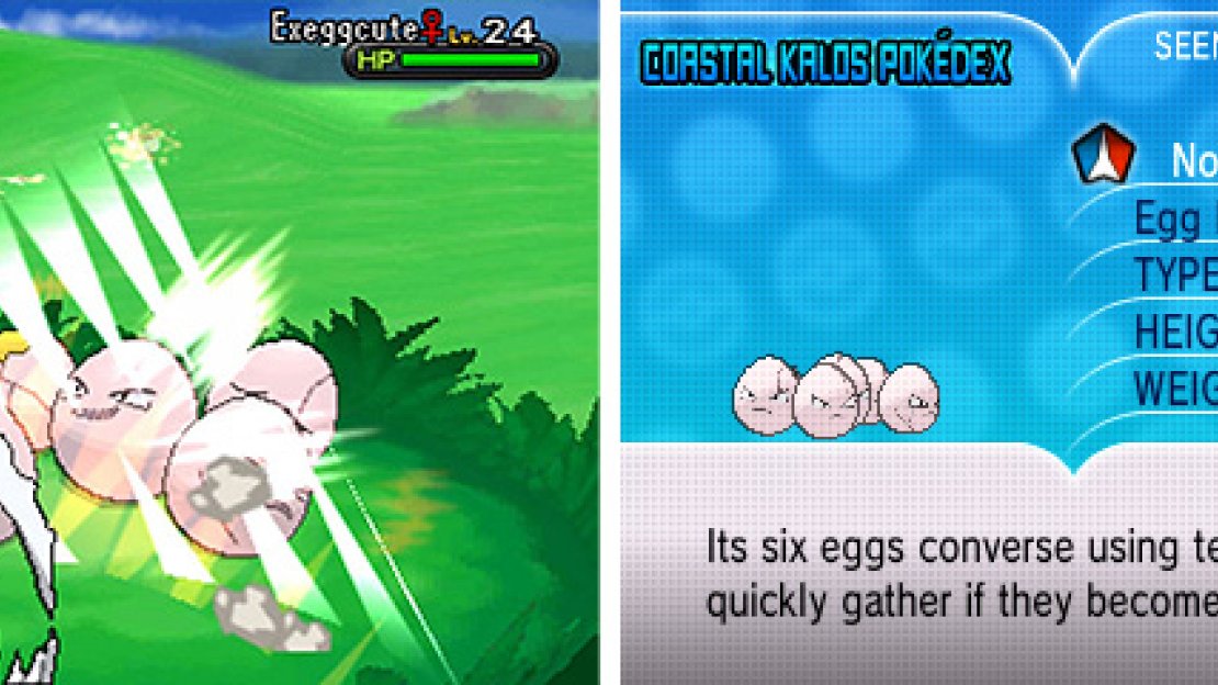 Exeggcute is weak to Flying, Poison, Bug, Ghost, Fire, Ice and Dark moves.