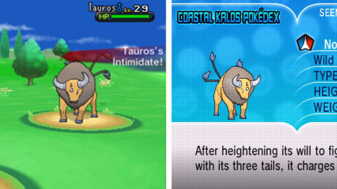 Tauros used to be crazy rare in Pokemon Red/Blue.