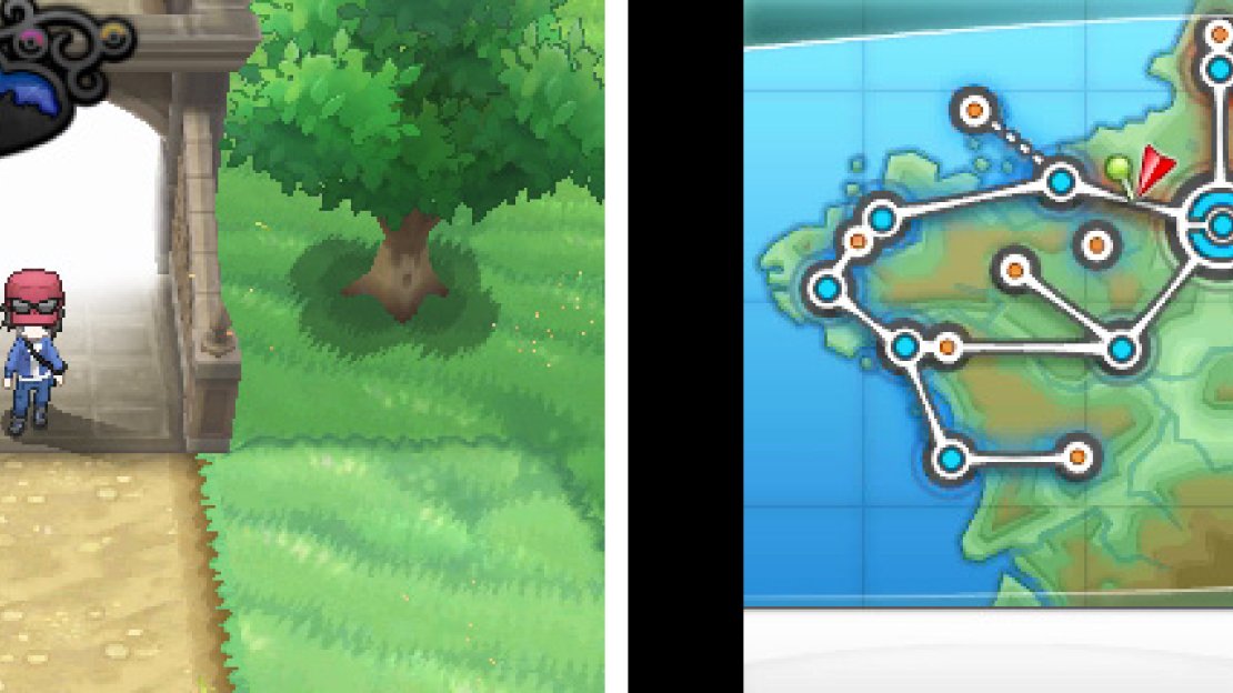 Always be ready for wild Pokémon if you’re breaking rocks looking for a surprise.