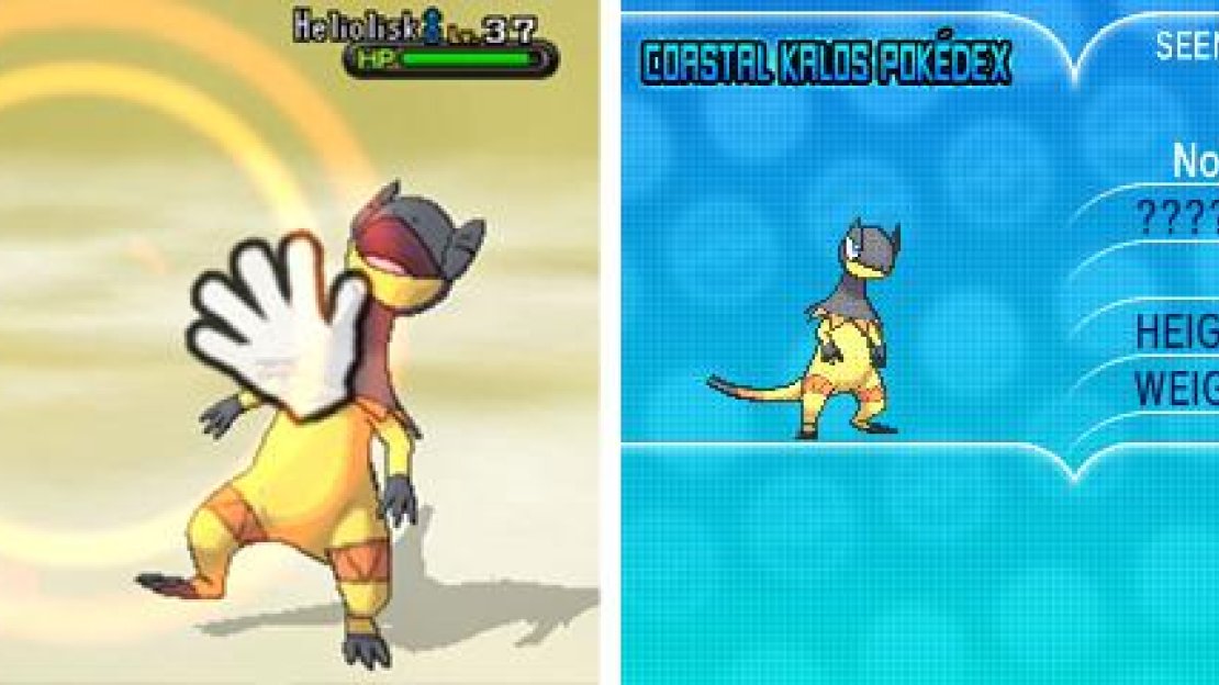 Heliolisk’s Dry Skin negates Water damage, so definitely no Water-types here.